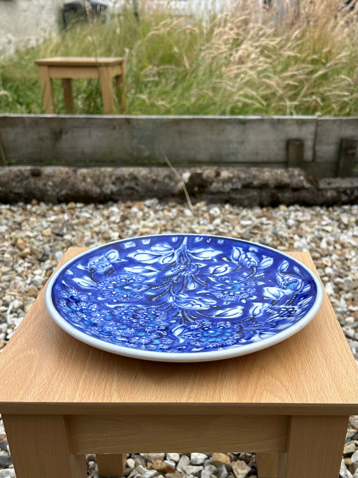 Roshni Plate - Blues on Blues