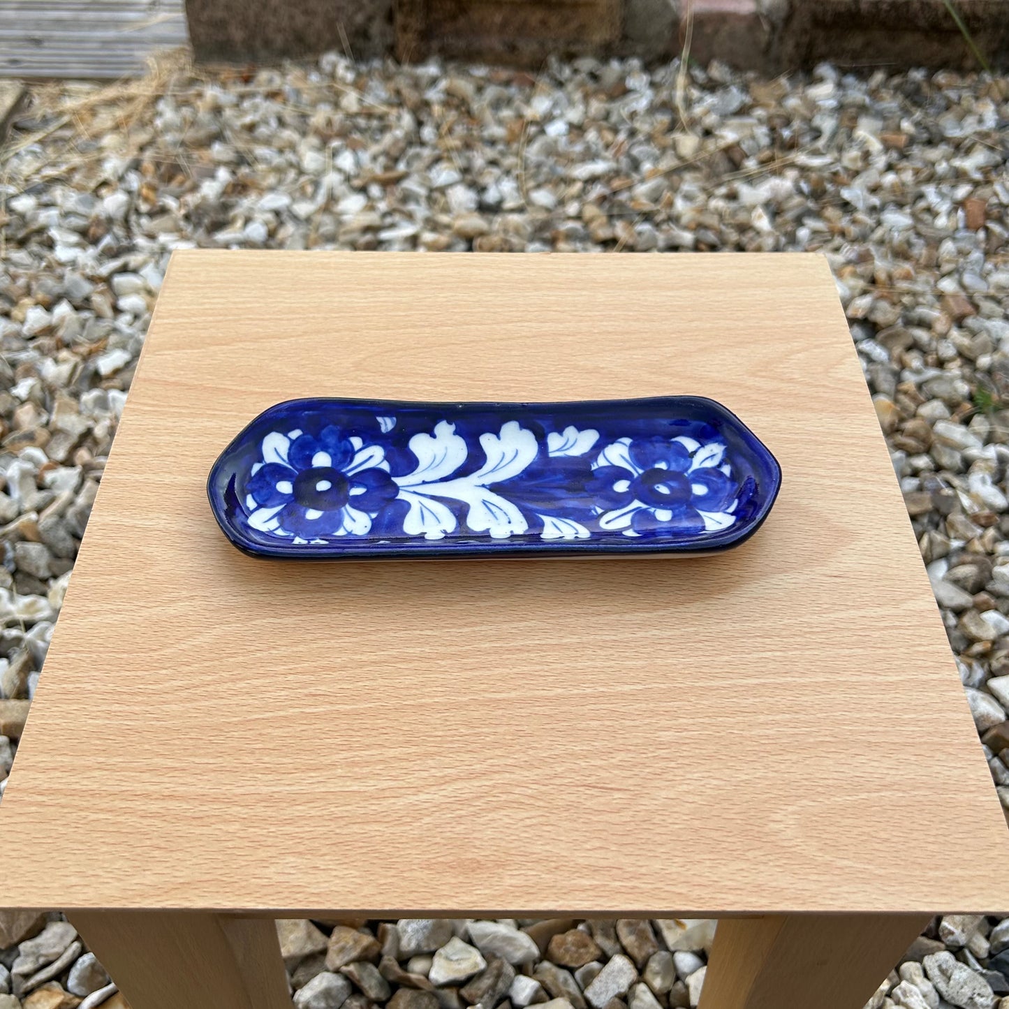 Zeenat Jewellery Tray - Cobalt