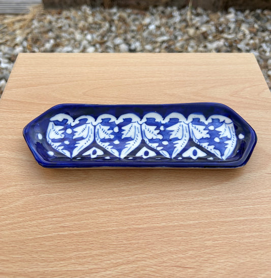 Aaraaish Jewellery Tray - Cobalt