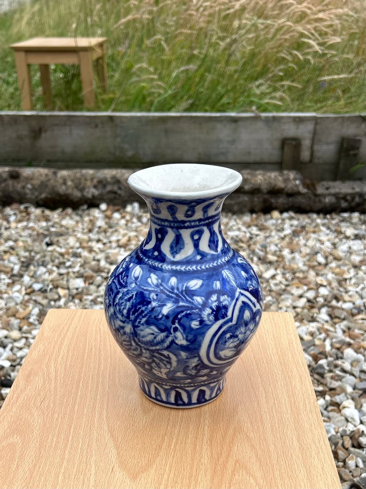 Chandni Vase - Aquamarine