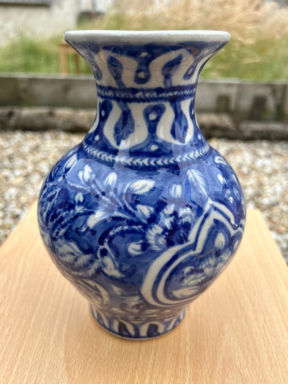 Chandni Vase - Aquamarine