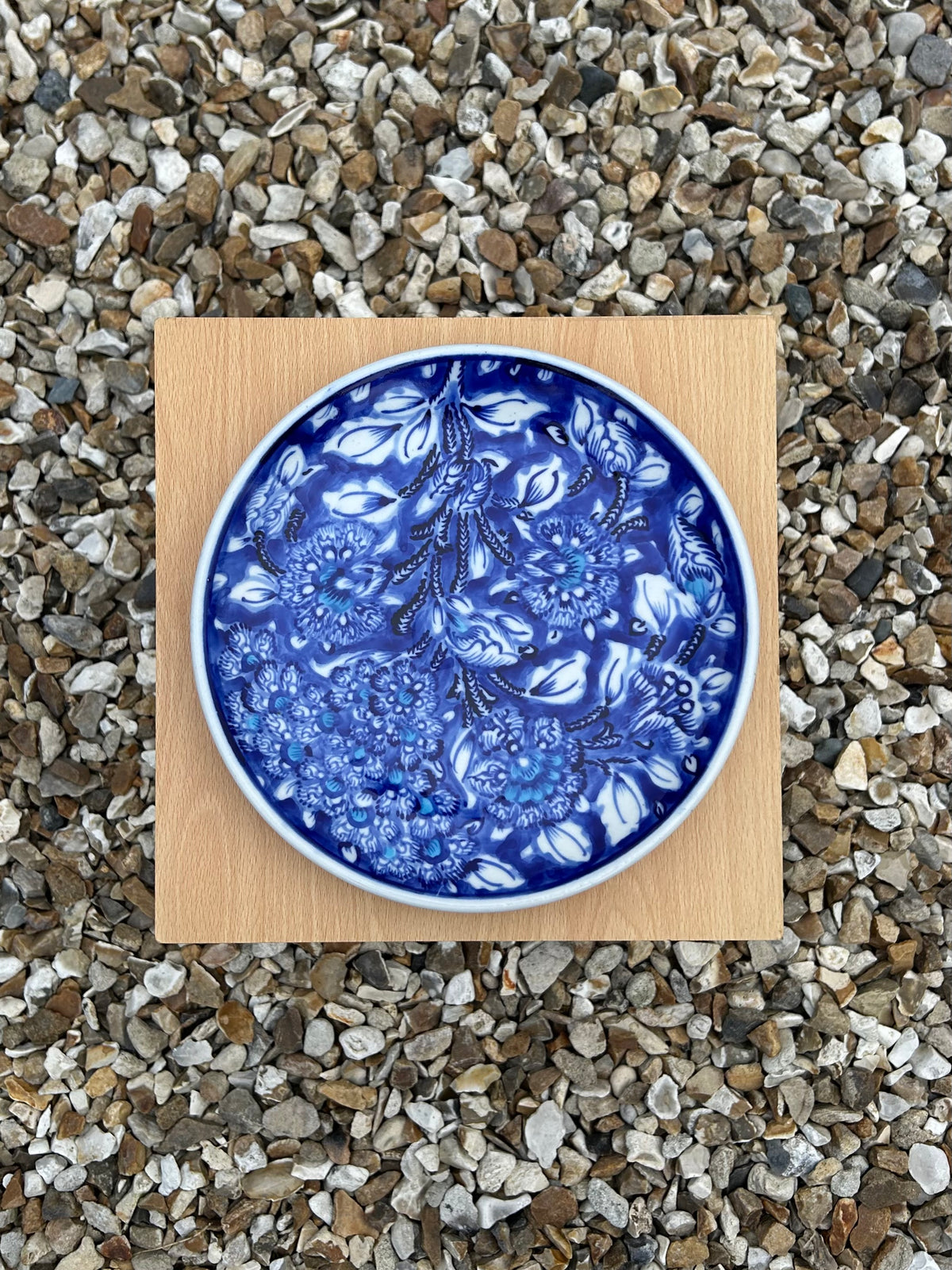 Roshni Plate - Blues on Blues