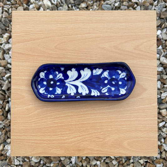 Zeenat Jewellery Tray - Cobalt