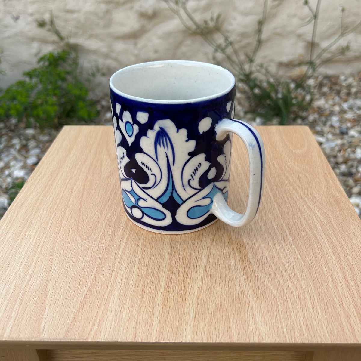 Taj Mug - Cobalt and Sky