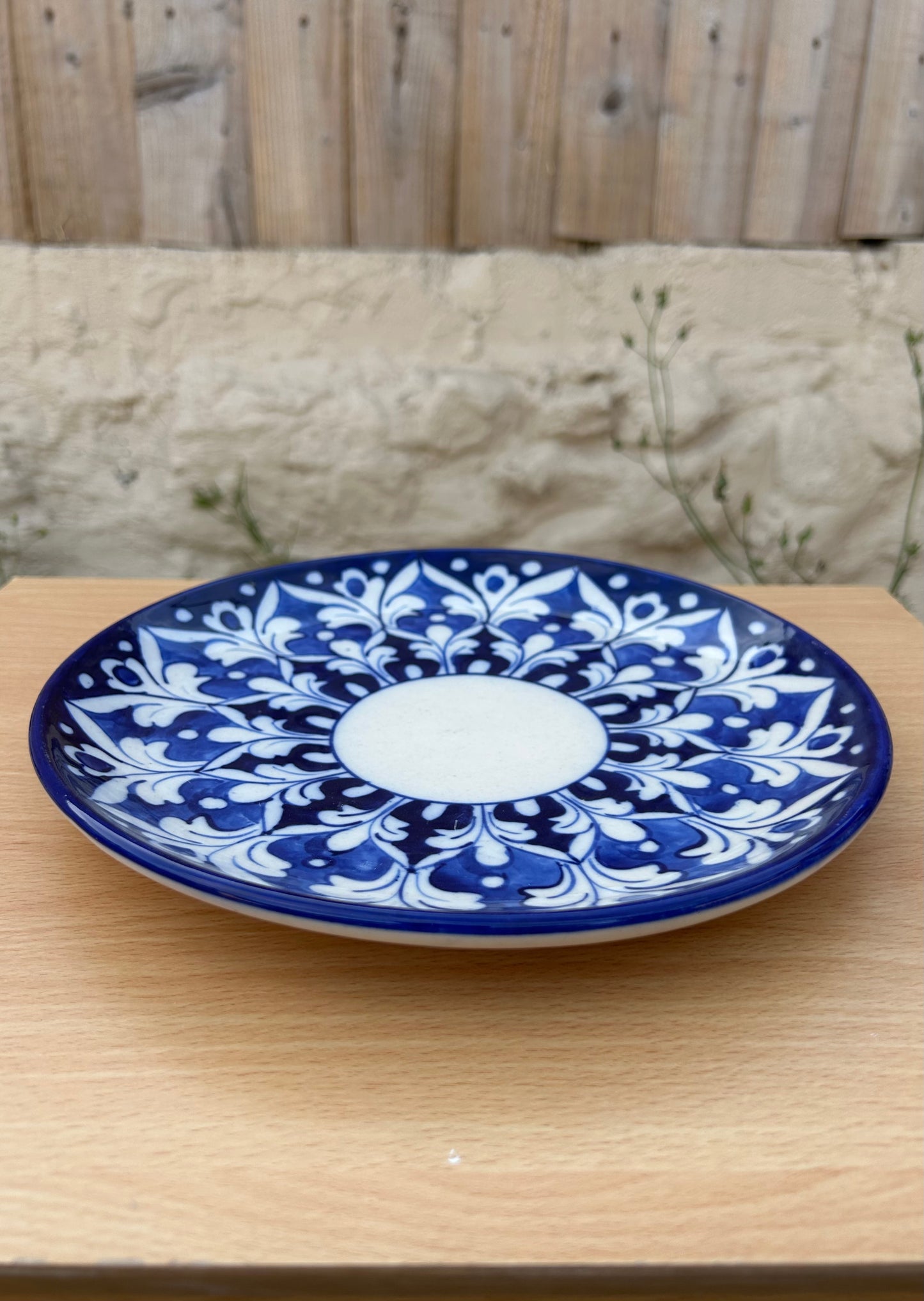 Mor Dinner Plate - Royal and Cobalt