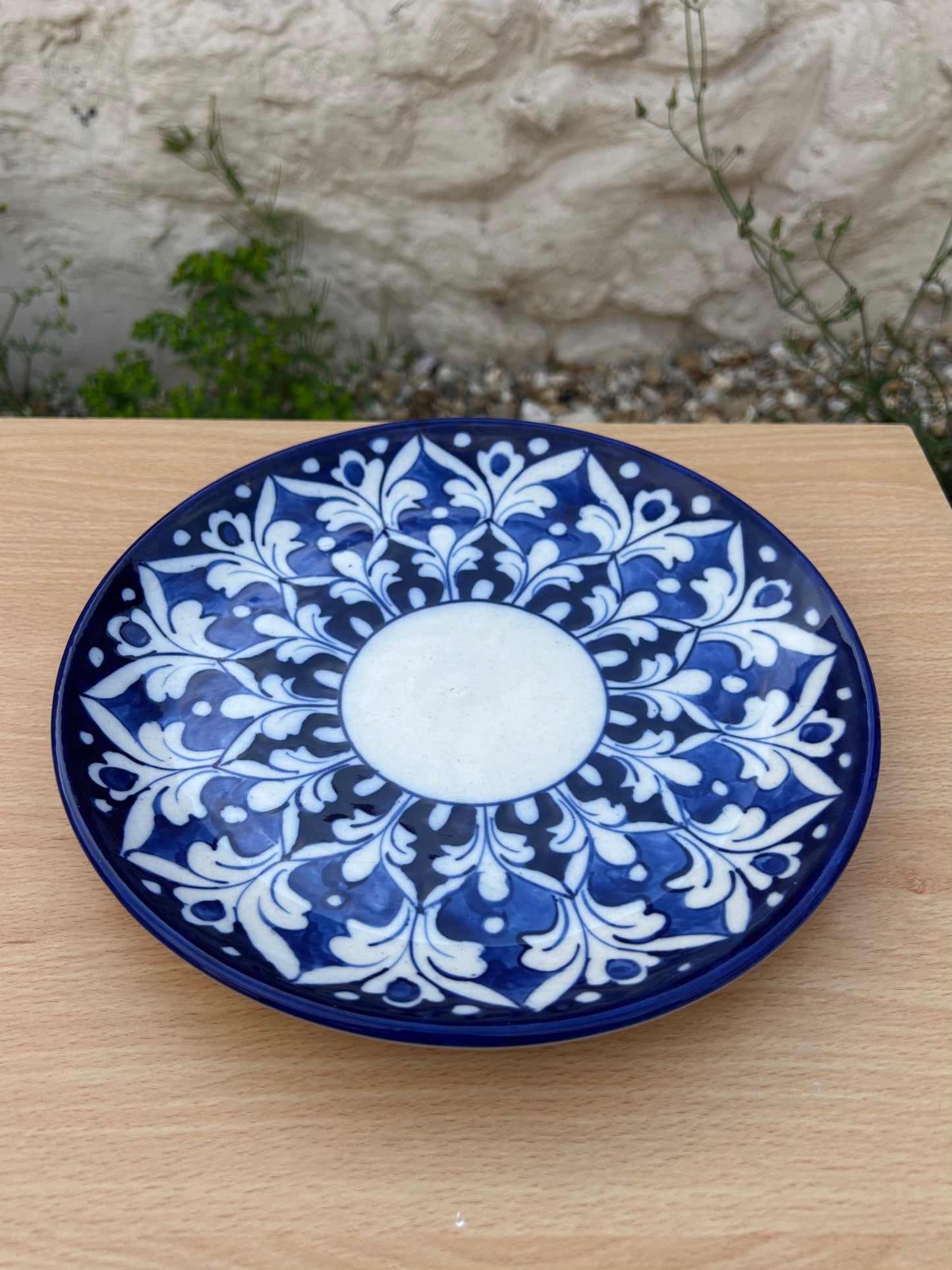 Mor Dinner Plate - Royal and Cobalt