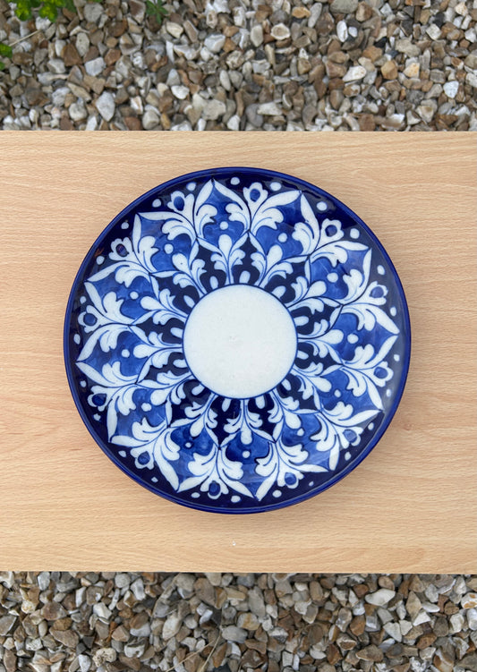 Mor Dinner Plate - Royal and Cobalt